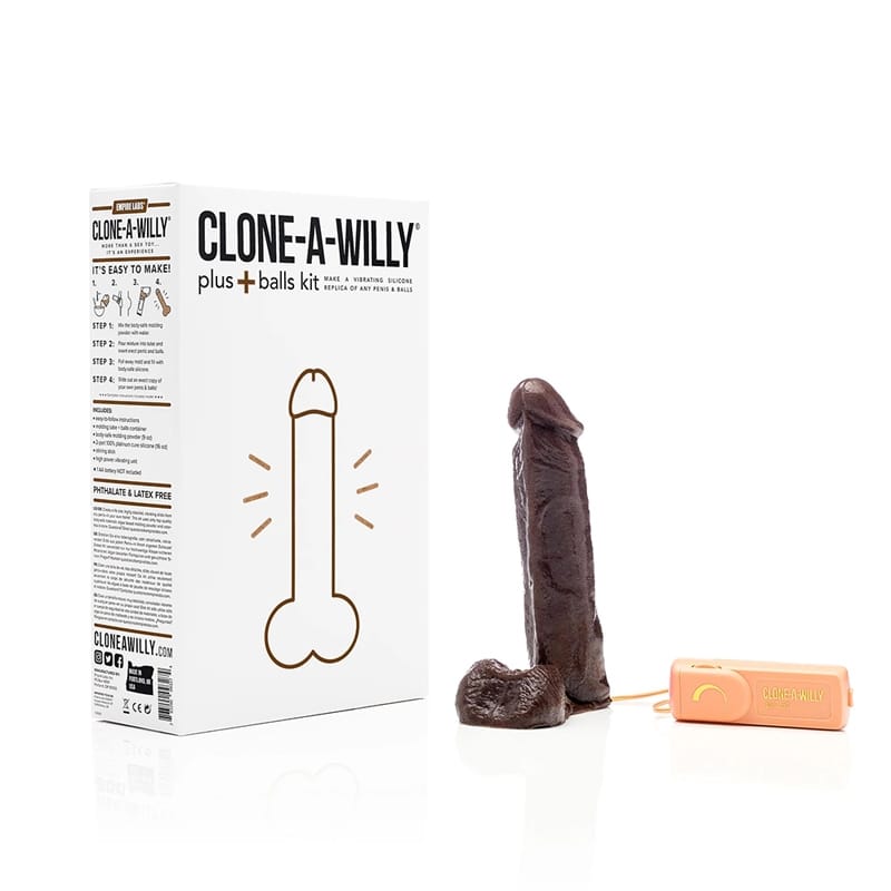 Clone-A-Willy Plus With Balls Deep Skin