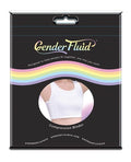 Gender Fluid Chest Compression Binder - XXL White