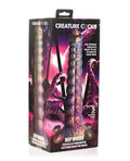 Creature Cocks Deep Invader Tentacle Ovipositor Silicone Dildo w/Eggs - Multi Color